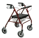 Oversize Bariatric Rollator With Loop Brakes, Basket Steel. Fixed Price $289.00.