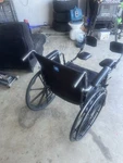 Medline K1206N22E Manual Wheelchair Black. Fixed Price $100.00.