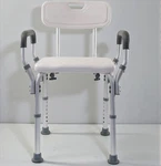 Essential Medical Supply Height Adjustable Shower And Bath Bench With Padded New. Fixed Price $64.97.