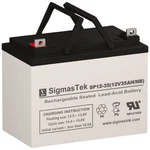 Sigmastek SP12-35 Nb Replacement Sla Battery For Merits P318 MP3CF U1 Wheelchair. Fixed Price $77.69.