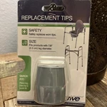Drive Medical Utility Replacement Tip 7/8" Gray New Walker Commode. Fixed Price $8.00.