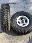 3.00-4 (10"X3"260X85) Foam Filled Drive Wheels For Activecare Power Wheelchair's. Fixed Price $165.00.