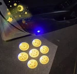 New 2PCS Car Door Lights Dragon Balls Logo Anime Projector Universal Led Star. Fixed Price $66.49.