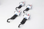 Q'straint Q-10010 QRT-360 4-PACK L-track Retractors Fully Automatic WC18 Wav Kit. Fixed Price $735.95.