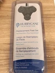 Hurrycane Replacement Feet Set Rubber 3-PACK All-terrain Black Nib!. Fixed Price $16.14.