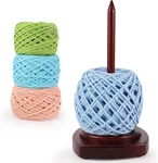 Wooden Yarn Holder For Knitting And Crocheting, Easy Install Operate Sp. Fixed Price $39.99.