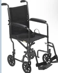 Drive Medical TR37E-SV Transport Wheelchair Lightweight Folding. Fixed Price $80.79.
