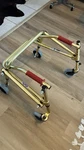 Pediatric Drive Nimbo Lightweight Posterior Walker Gold Aluminum 4 Wheels. Fixed Price $150.00.
