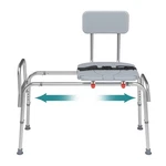 Sliding Shower Chair Transfer Bench Adjustable 400LBS Safety Belt Tub Seat. Fixed Price $69.99.