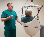 Ez Way Inc Disposable Sling Burgundy Large Head Support 190 To 320 Lbs. Capacity. Fixed Price $74.70.