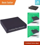Rehab Foam Cushion - 18X16X4 Inch Pain Relief For Seniors & Office. Fixed Price $54.14.