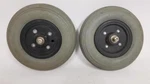 Pair Of Front Wheels And Tires For Activecare Wildcat Powered Wheelchair. Fixed Price $19.95.