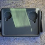 Dmi Gray Plastic Snack Tray With Cup Holder For Walker 510-1084-0300. Fixed Price $24.99.