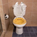 Dmi Portable Bidet Sitz Bath, Fits Toilet, Smooth Contoured Plastic, Yellow. Fixed Price $22.00.