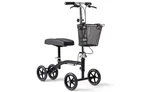 Medline Steerable Knee Walker Scooter W/ Basket Adjustable 300 Lb Black. Fixed Price $99.99.