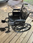 Drive Medical Silver SSP220DDA-ELR Transport Wheelchair 20IN. Fixed Price $250.00.