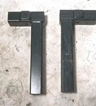 Used Elevating Leg Rest Receiver For Jazzy Hanger Clover Leaf Seat Bracket. Fixed Price $55.00.
