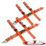 X2 2" 4PT Drift Racing Quick Release Adjustable Seat Belt Harness Straps Set Red. Fixed Price $20.99.