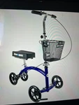 New Kneerover Deluxe Steerable Cycle Walker Scooter Black KC-06!!. Fixed Price $129.00.