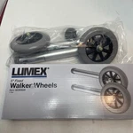 Lumex 5 Walker Wheels Improves Moving Attach To 1" Standard Tubing ,adjustable. Fixed Price $9.99.