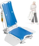 Lightweight Electric Chair Lift For Elderly, Remote Control, Supports 300 Lbs. Fixed Price $366.99.