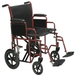 Drive Medical BTR20-R Bariatric Transport Wheelchair 20" Seat Red 450. Fixed Price $150.00.
