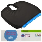 Nova Happy Tush Seat Cushion With Coccyx Cutout Gel Cell Car Office Chair Travel. Fixed Price $26.25.