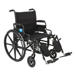 Medline K4 Extra-wide Lightweight Wheelchair W/ Removable Arms 22" As Is. Fixed Price $323.96.