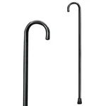 Carex Round Handle Wooden Walking Cane Black Color 1" With Rubber Tip Count. Fixed Price $22.05.