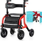 Farani All-terrain Walker Rollator IF-M02 10 Wheels, Seat. Fixed Price $129.99.