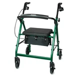Mckesson Lightweight 4 Wheel Rollator Walker, Green. Fixed Price $116.59.