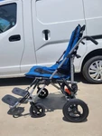 Convaid Ez Rider 18 Folding Stroller Wheelchair Special Needs Size Blue. Fixed Price $1175.16.