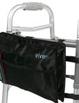 Vive Walker Bag Water Resistant Accessory Basket Provides Hands Free Storage Bk. Fixed Price $22.50.