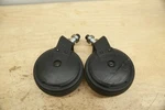 Pair 6" Caster Wheels Tires Forks Quantum Q6 Edge 2.0 / 3 Power Chairs. Fixed Price $81.99.