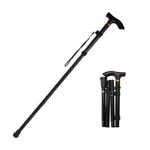 Adjustable Walking Cane Aluminum Stick Folding Collapsible Travel Hiking. Fixed Price $7.49.