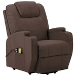 Stand Up Massage Chair - Faux Leather Recliner Vidaxl. Fixed Price $562.99.