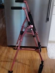 Stander 4300 Ez Fold-n-go Walker For Adult Seniors-pink Color. Compact & Light.. Fixed Price $65.00.