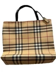 Burberry London Nova Check Tote-hand Bag. Classic Plaid.. Fixed Price $500.00.