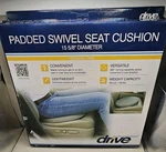 Drive Medical Deluxe Swivel Seat Cushion, Gray. Fixed Price $34.99.