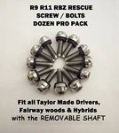 12 Titanium Screws Bolt Fit Taylormade Sleeve Adapter Qi M1-6 Stealth Sim R9 R11. Fixed Price $24.42.