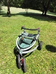 Trionic Veloped Trek Sport 12ER M All-terrain Walker/rollator, Biokork Grips. Fixed Price $1250.00.