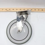 Medcaster Standard Plate Swivel Gray 6" Wheel Diameter. Fixed Price $27.80.