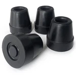 Dmi Durable Replacement Quad Cane Tips, Extra Stability, Pack Of 1, Black. Fixed Price $14.29.