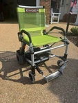 Zinger Power Chair Green Model ZR-10.1. Fixed Price $850.00.