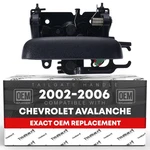 T1A Tailgate Assembly Compatible With 2002-2006 Black Handle,. Fixed Price $35.57.