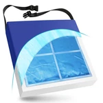 Nyortho Gel Seat Cushion For Wheelchairs Cooling Memory Foam Core Non-slip. Fixed Price $92.63.