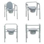 Safety Adult Bedside Commode Chair Potty Toilet Seat Folding Bathroom Medical Us. Fixed Price $41.79.