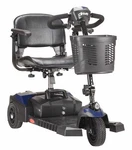 New Spitfire Scout 3 Wheel Mobility Scooter, Compact, Red & Blue, Lightweight. Fixed Price $1979.00.