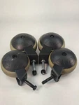 Quantum Jazzy 600 Xl Front Rear Combo Caster Wheels 6" & 5" Tires Wheelchair. Fixed Price $79.98.