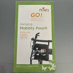 Nova Mobility Bag, Hanging Go Pouch Tote Attach Easily Walker Wheelchair. Fixed Price $9.50.